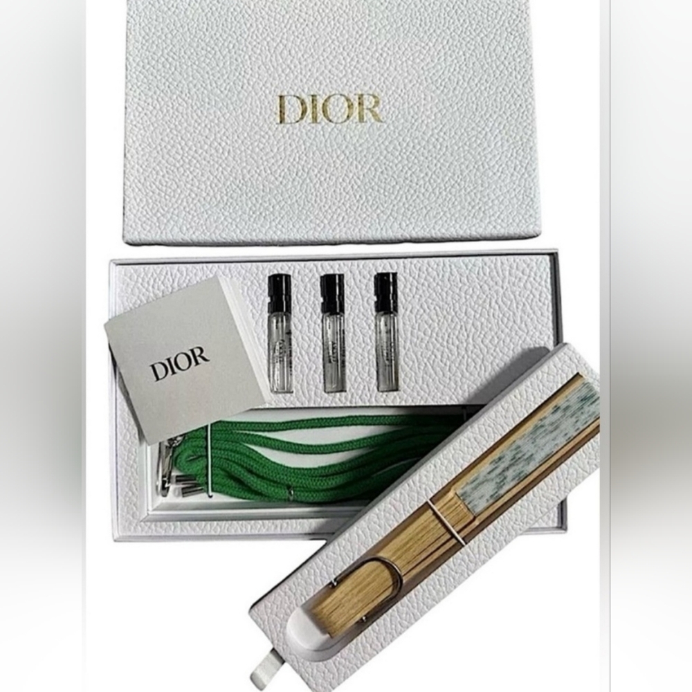 Dior Lily of the Valley Fan and Lucky Fragrance Gift Set